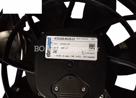 1092603900 1092602400 pièces de compresseur d'air fan d'Atlas Copco